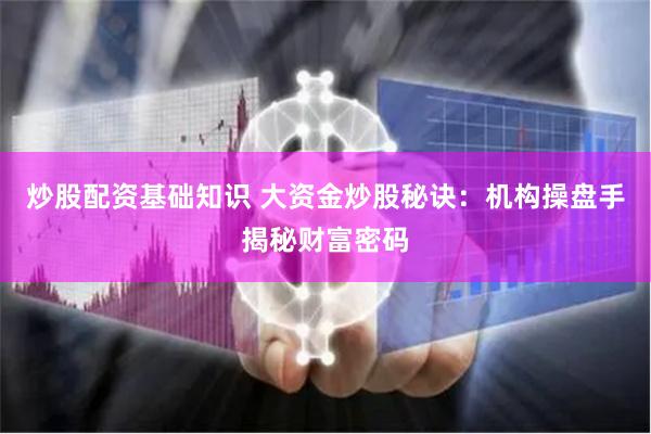 炒股配资基础知识 大资金炒股秘诀：机构操盘手揭秘财富密码